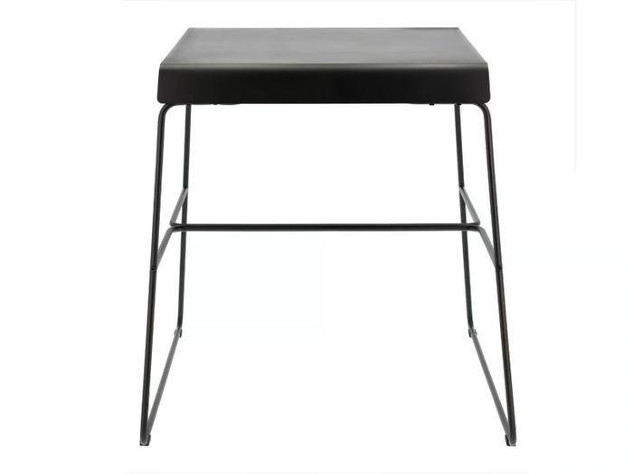 A-COLLECTION - Rectangular powder coated steel table _ Zone Denmark